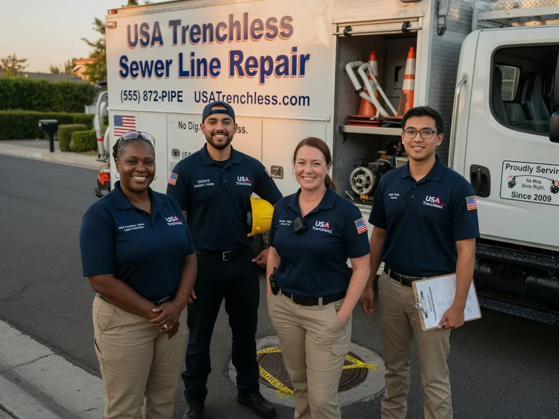 Sewer Line Repair company in Sherman, MS